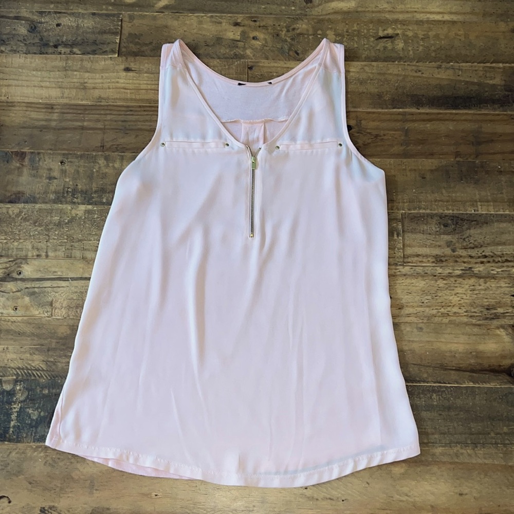 Blush Sleeveless Blouse